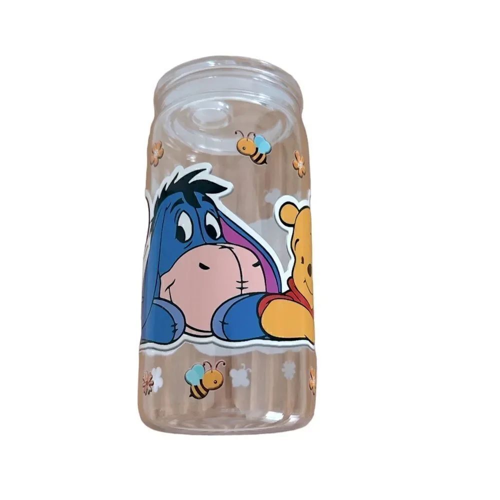 Pooh Bear and Friends  Cup
16oz plastic soda can
UV-DTF wrap Decal